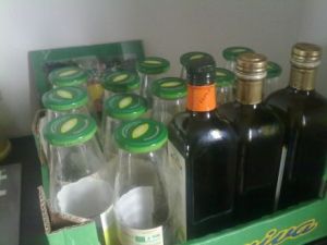 Do you need to buy some used glass bottles? There you go!